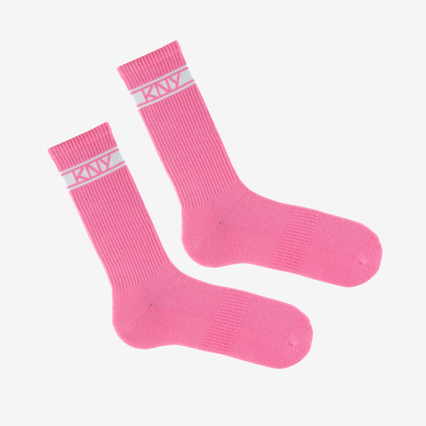 chaussette de sport colorée rose